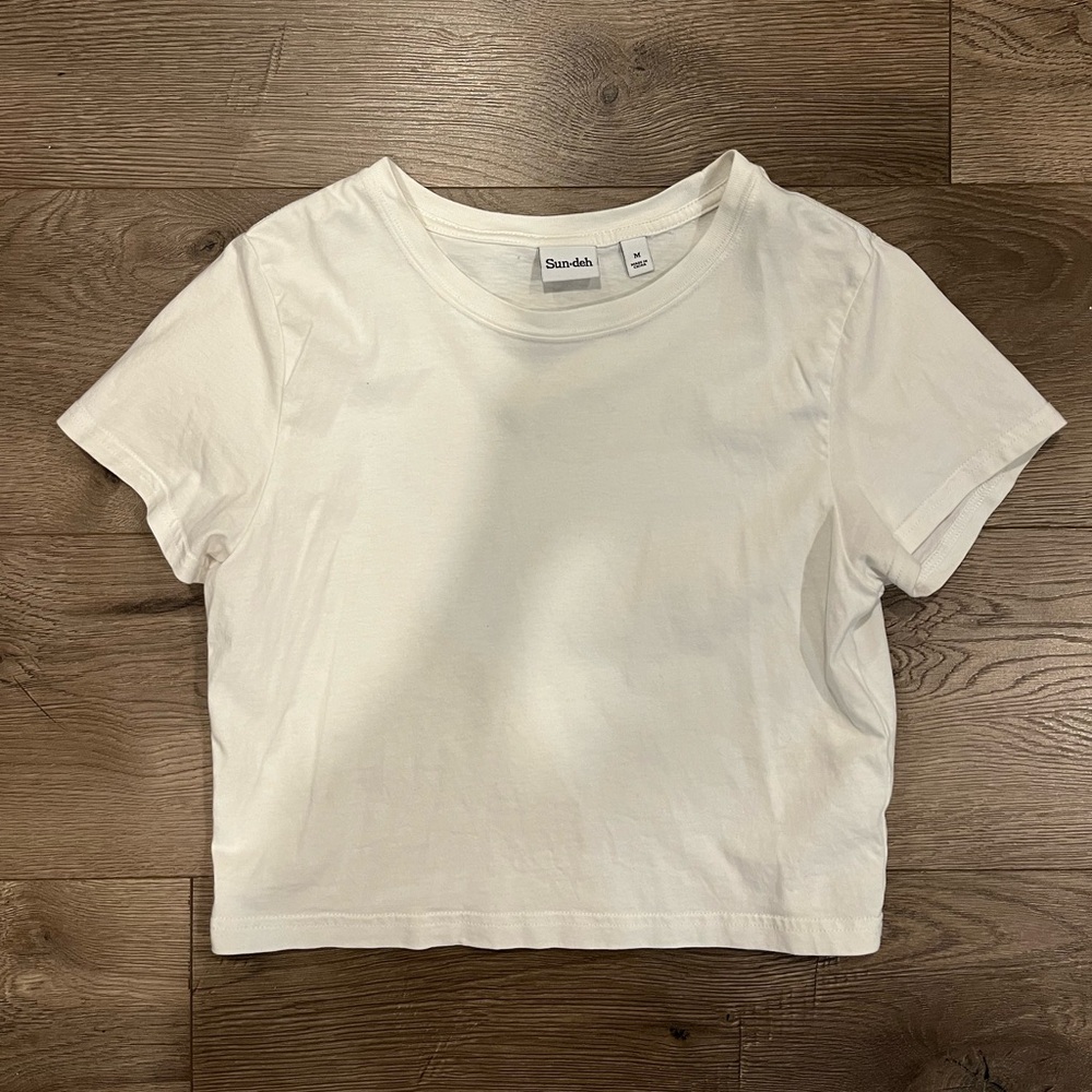 Sunday Best White Short Sleeve Tee